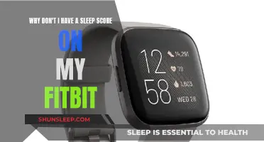 Understanding Fitbit's Sleep Score Absence