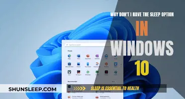 Sleep Option Missing in Windows 10: Why and How to Fix