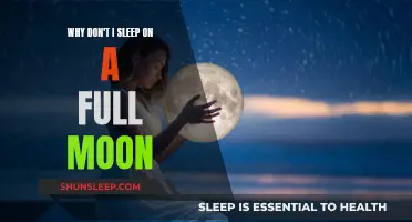 Full Moon Insomnia: Why You Can't Sleep Tonight