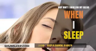 The Mystery of Sleep: Why Don't We Swallow?