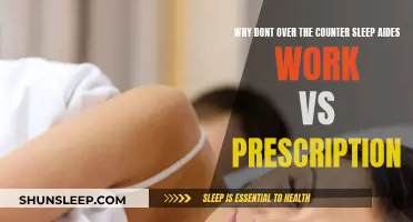 Sleep Aides: OTC vs Prescription, What's the Difference?