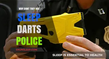 Sleep Darts: A Police Force's Missing Weapon
