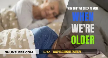 Aging and Sleep: Why Older Adults Sleep Poorly