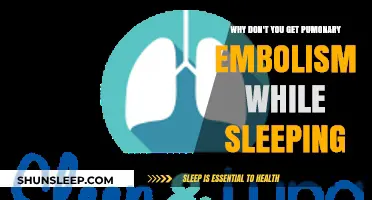 Sleeping Safely: Why Pulmonary Embolisms Rarely Occur Overnight