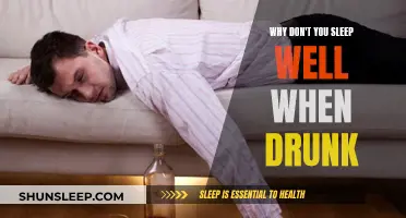 Alcohol and Sleep: A Troubled Relationship