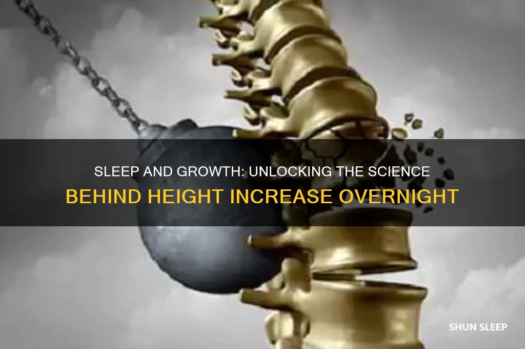 why ee get taller if we sleep