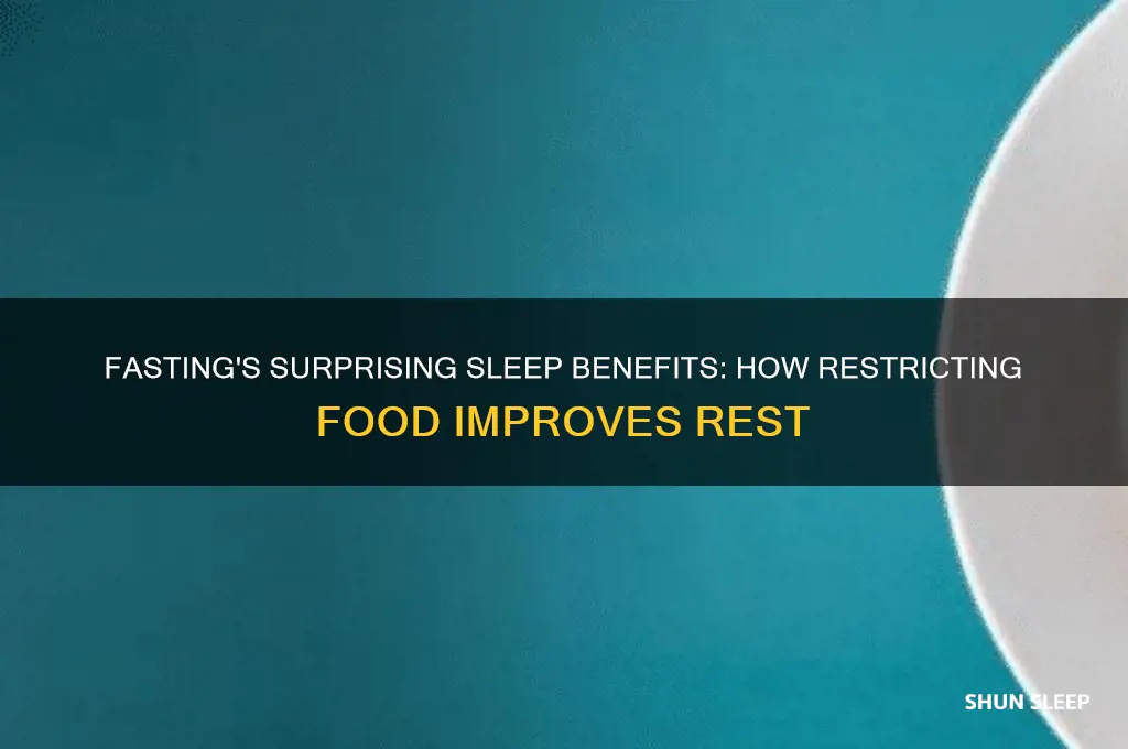 why fasting helps you sleep better