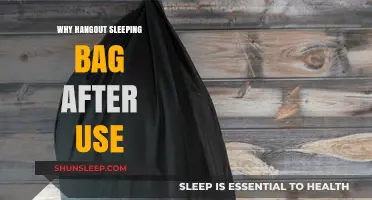 Hangout Sleeping Bags: Why Airing Out is Important