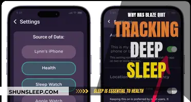 Blaze Tracking: Why Deep Sleep Tracking Has Stopped