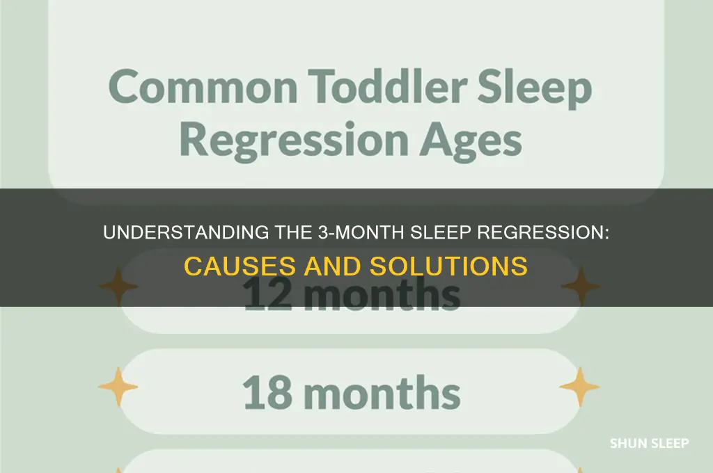 why is baby sleeping worse at 3 months