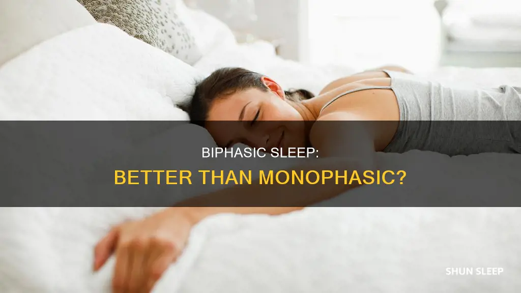 why is biphasic sleep better than monophasic