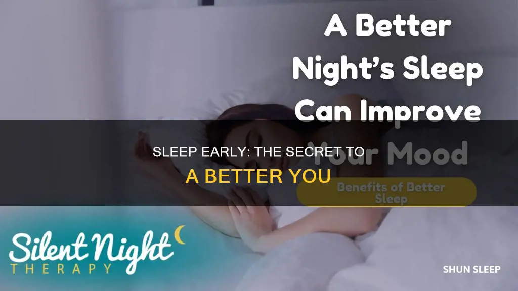 why is earlier sleep better