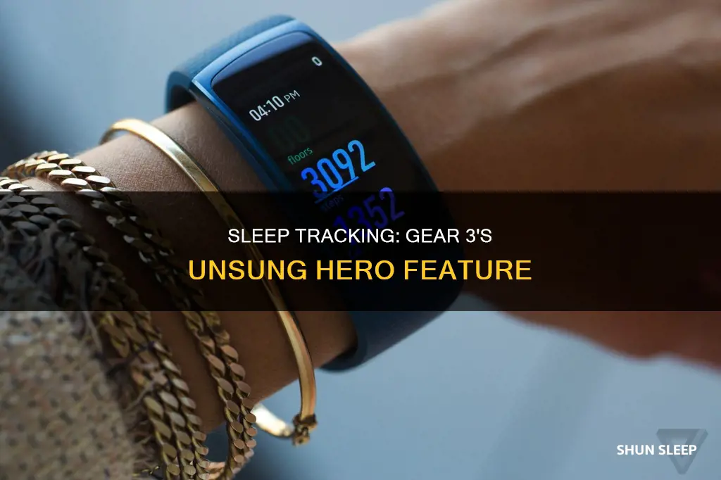 why is gear 3 still tracking sleep