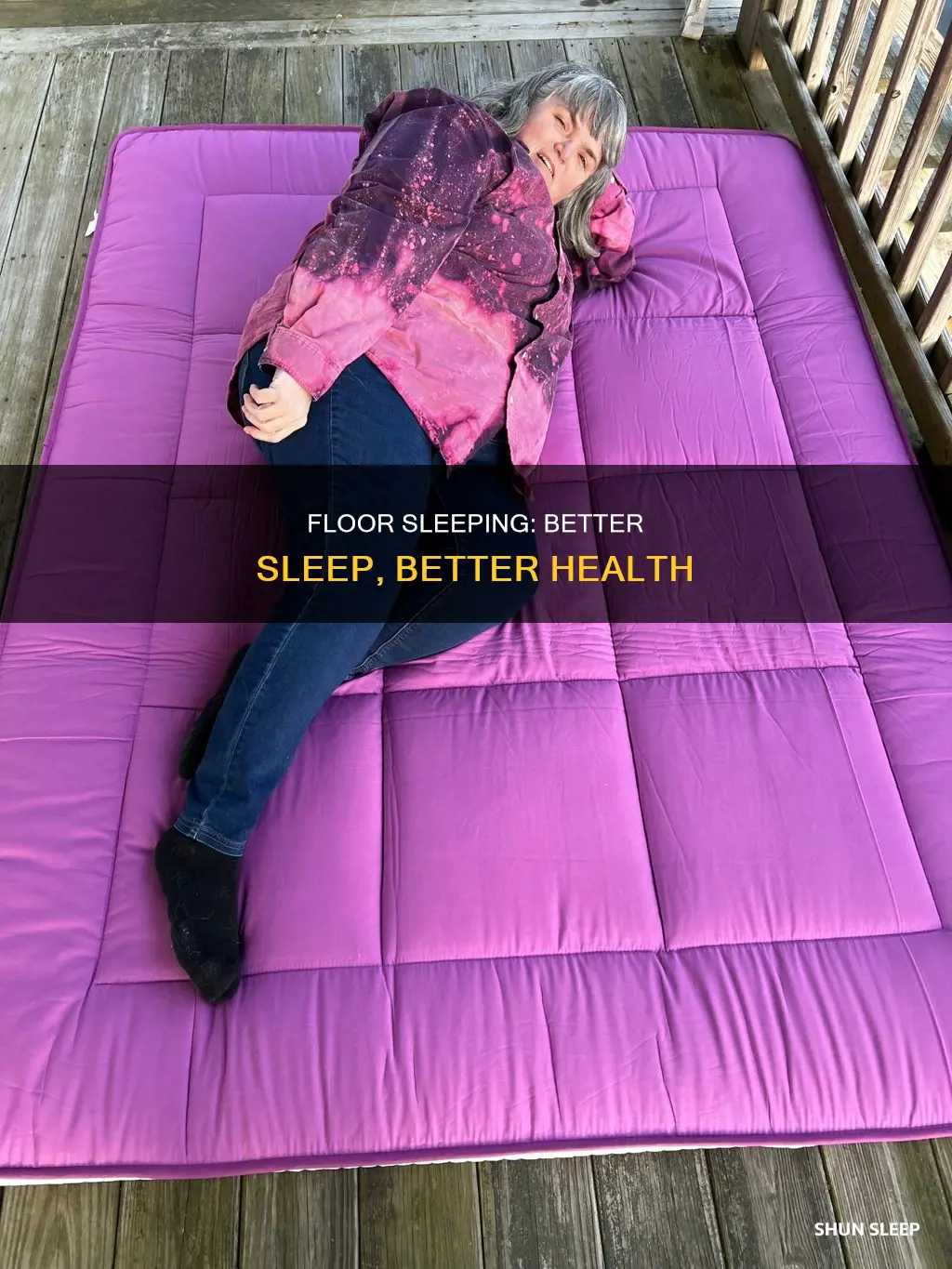 why is it better to sleep on the floor