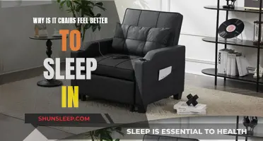 Chairs: The Unlikely Comfort Zone for Sleep