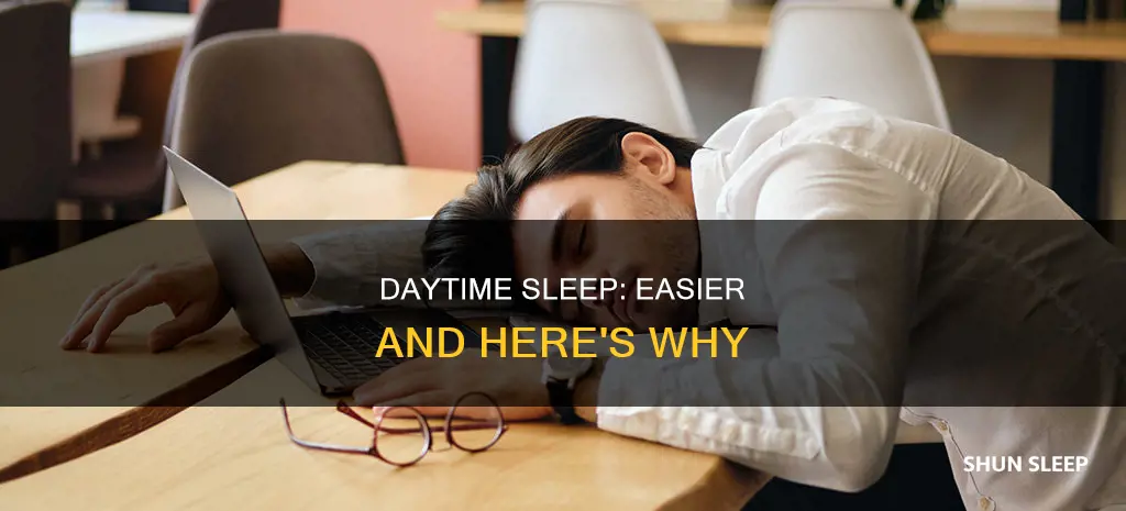 why is it easier to sleep during the day