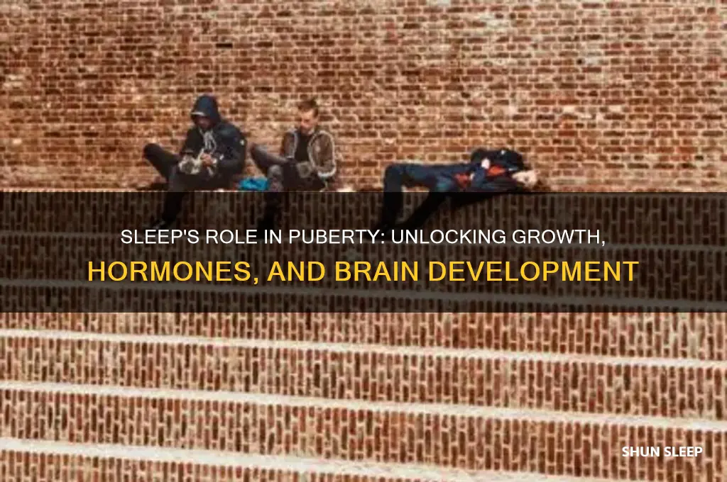 why is it important to get sleep during puberty