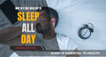 Sleeping All Day: Unhealthy Habits and Their Consequences