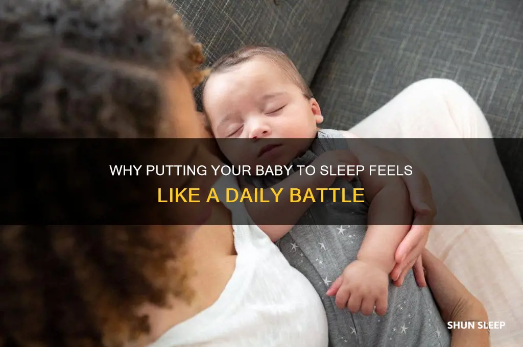 why is it so hard to put baby to sleep