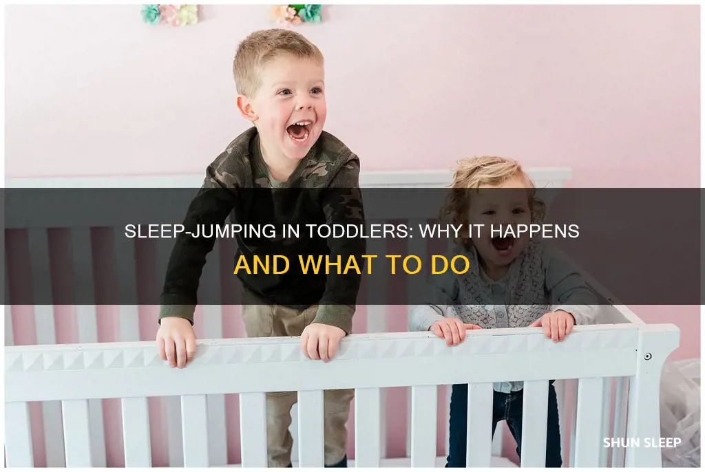 why is my 1 year old jumping in her sleep