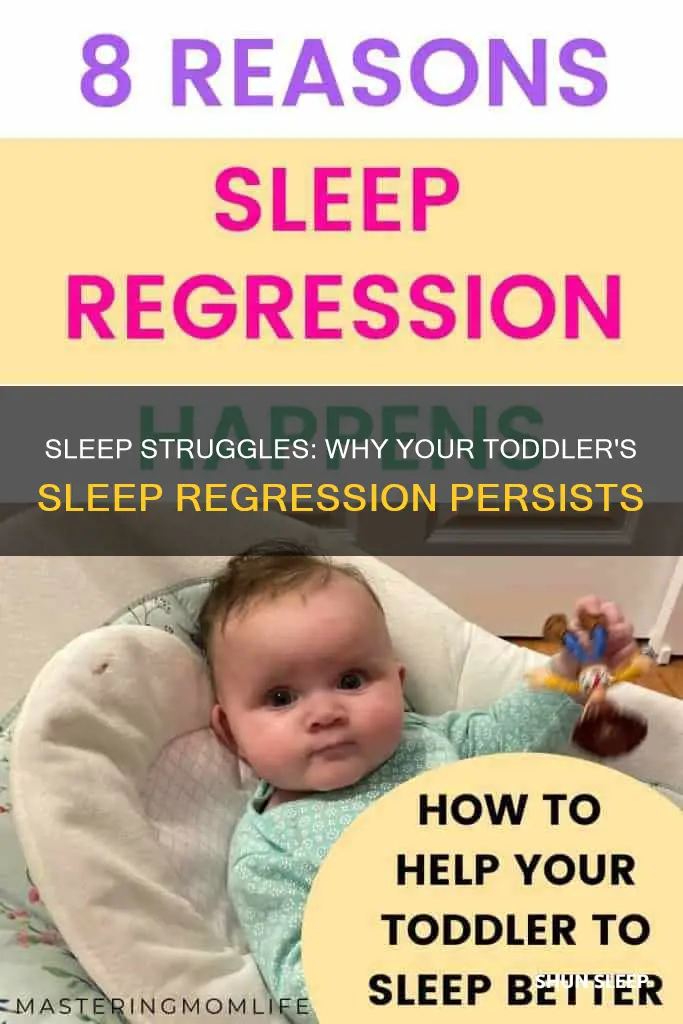 why is my 1 year old sleep regression