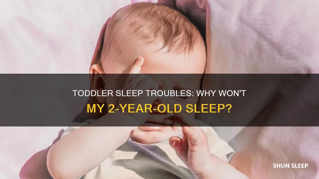 why is my 2 year old not sleeping anymore