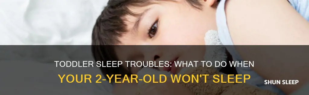 why is my 28 month old not sleeping