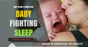 Why Is My 4-Week-Old Baby Fighting Sleep? Expert Tips
