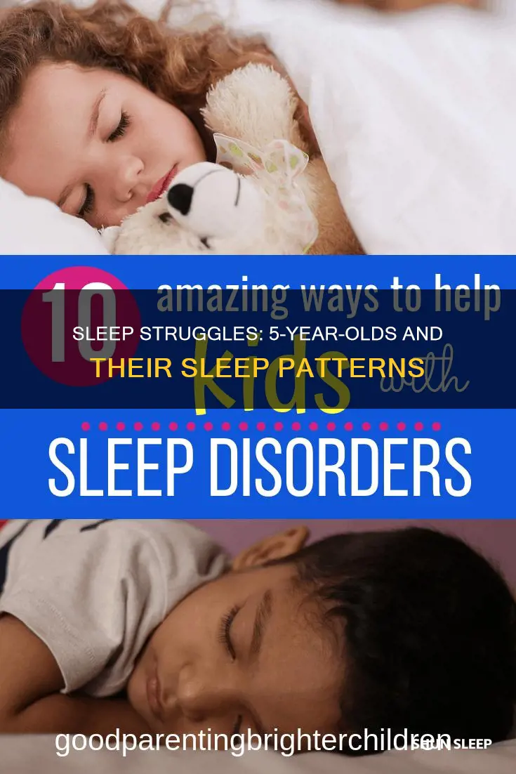 why is my 5 year old having trouble sleeping