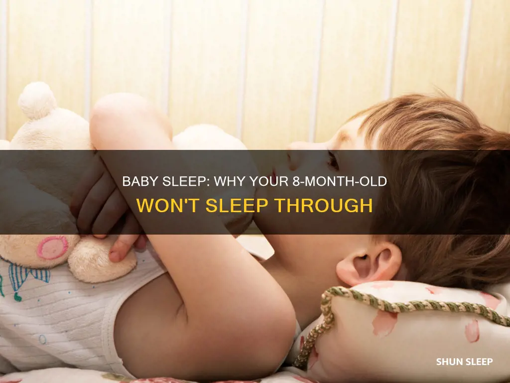 why is my 8 month old not sleeping through