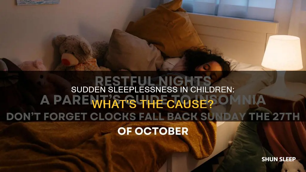 why is my 9 year old suddenly not sleeping