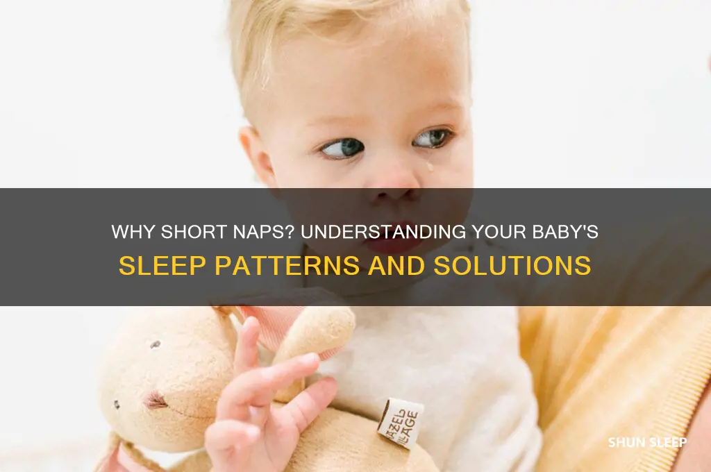 why is my baby only sleeping for short periods