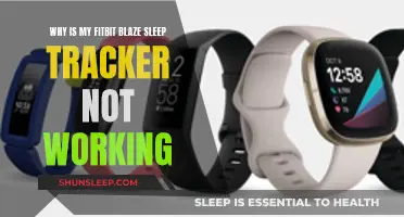 Troubleshooting Fitbit Blaze Sleep Tracker Issues