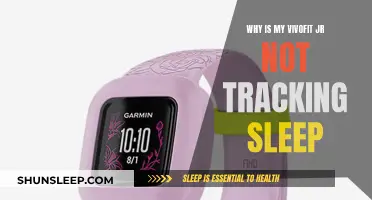 Troubleshooting VivoFit Jr's Sleep Tracking Functionality