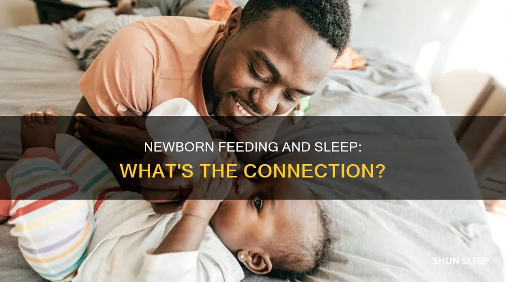 why is newborn constantly feeding and not sleeping