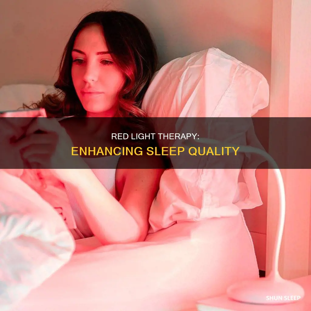 why is red light better for sleep