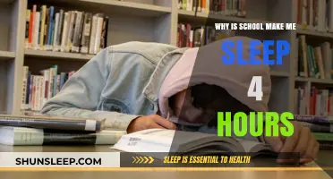 Why School Leaves Me Counting Sheep: A Student's Sleep Struggle