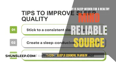 Sleep: A Healthy Mind's Best Friend