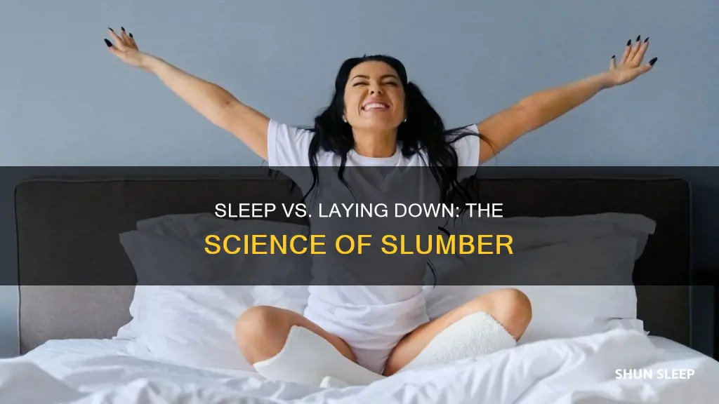 why is sleeping better than just laying down