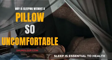 Pillowless Sleep: Why is it so Uncomfortable?