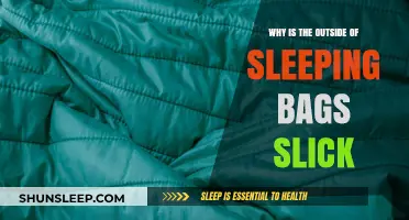 How Sleeping Bags' Slick Exterior Keeps You Warm