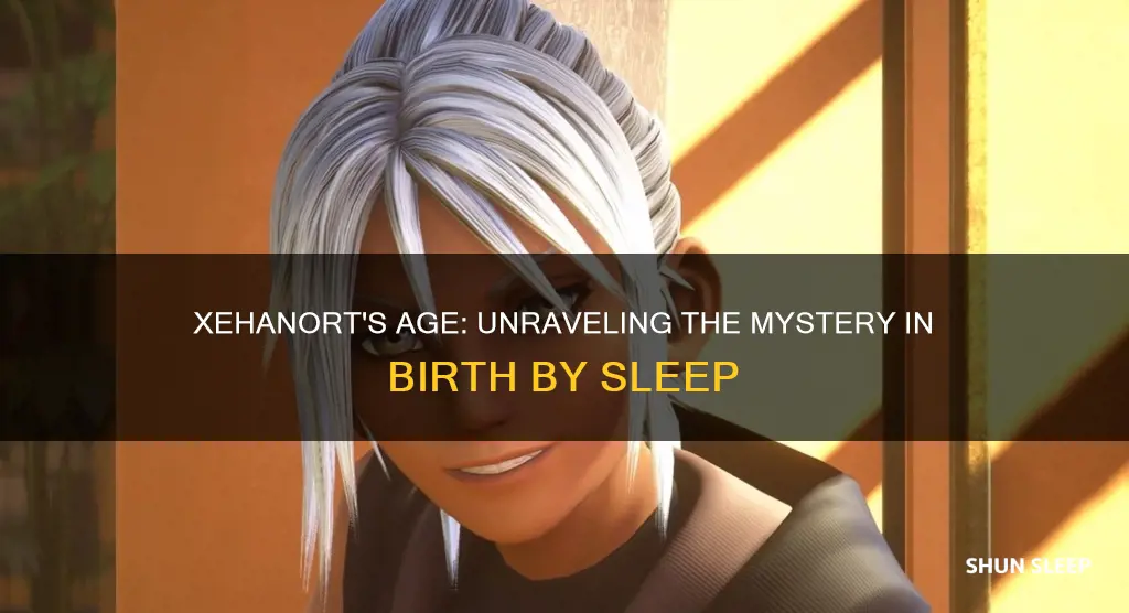 why is xehanort old in birth by sleep