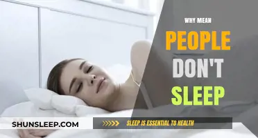 Mean People and Sleep: A Complex Relationship