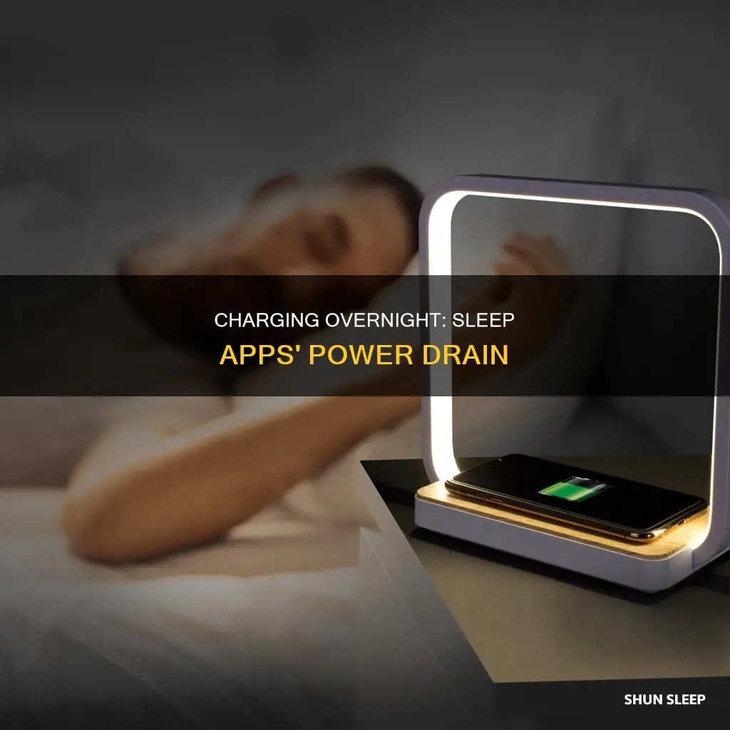 why necessary to charge phone while using sleep app
