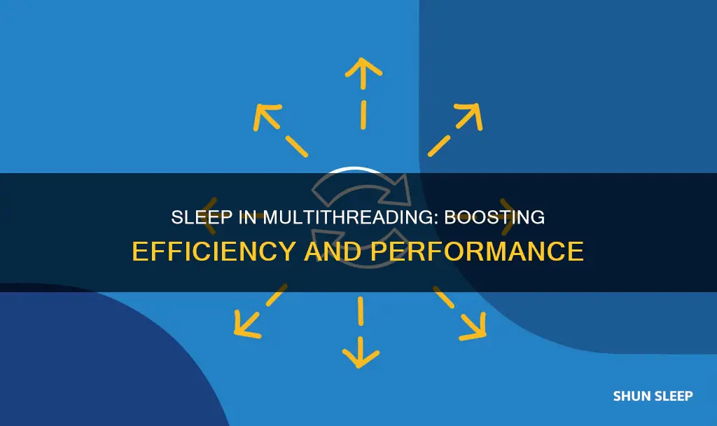 why need sleep in multithread