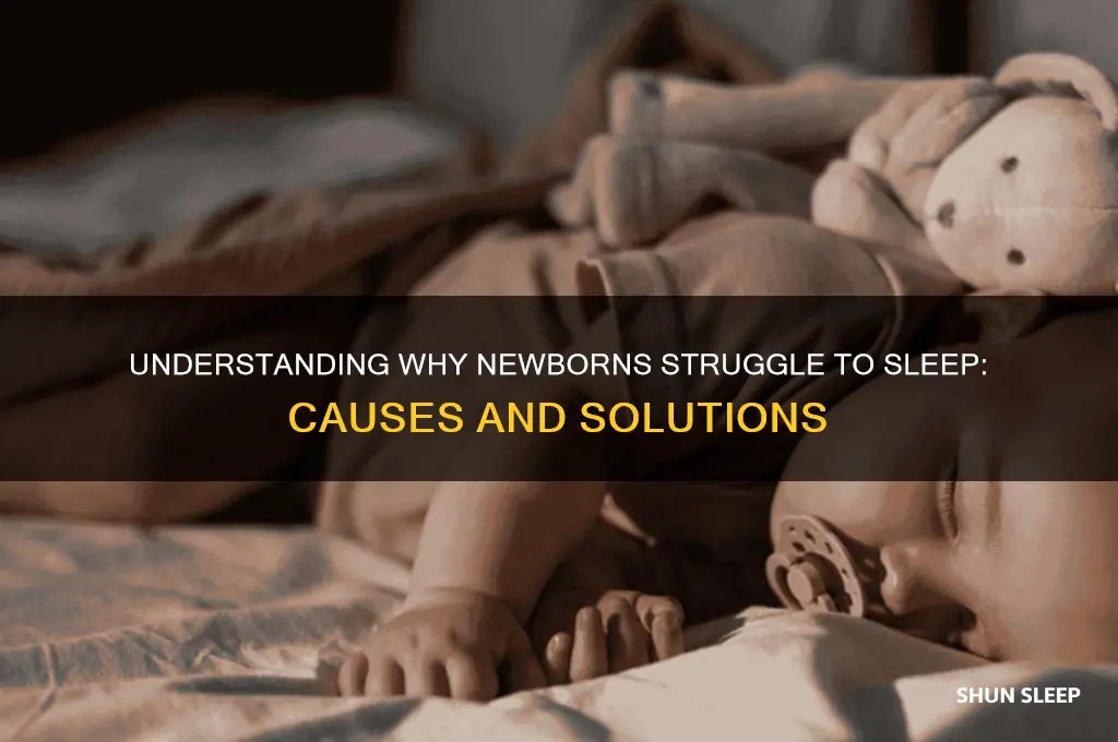 why newborn baby can