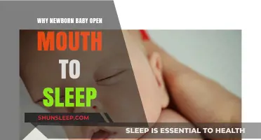 Why Newborns Sleep with Open Mouths: Understanding the Reasons