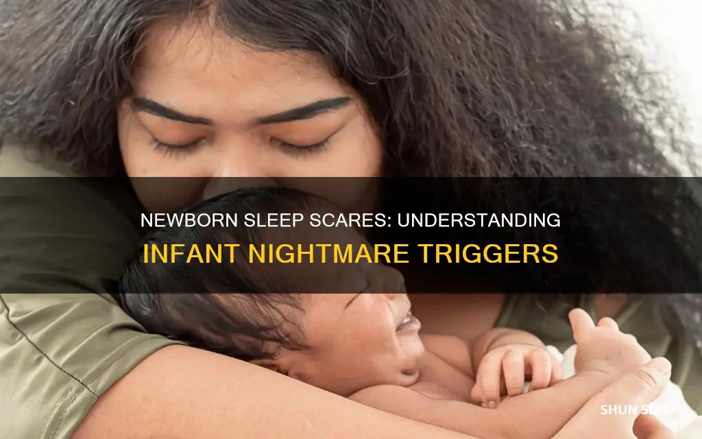 why newborn scared while sleeping