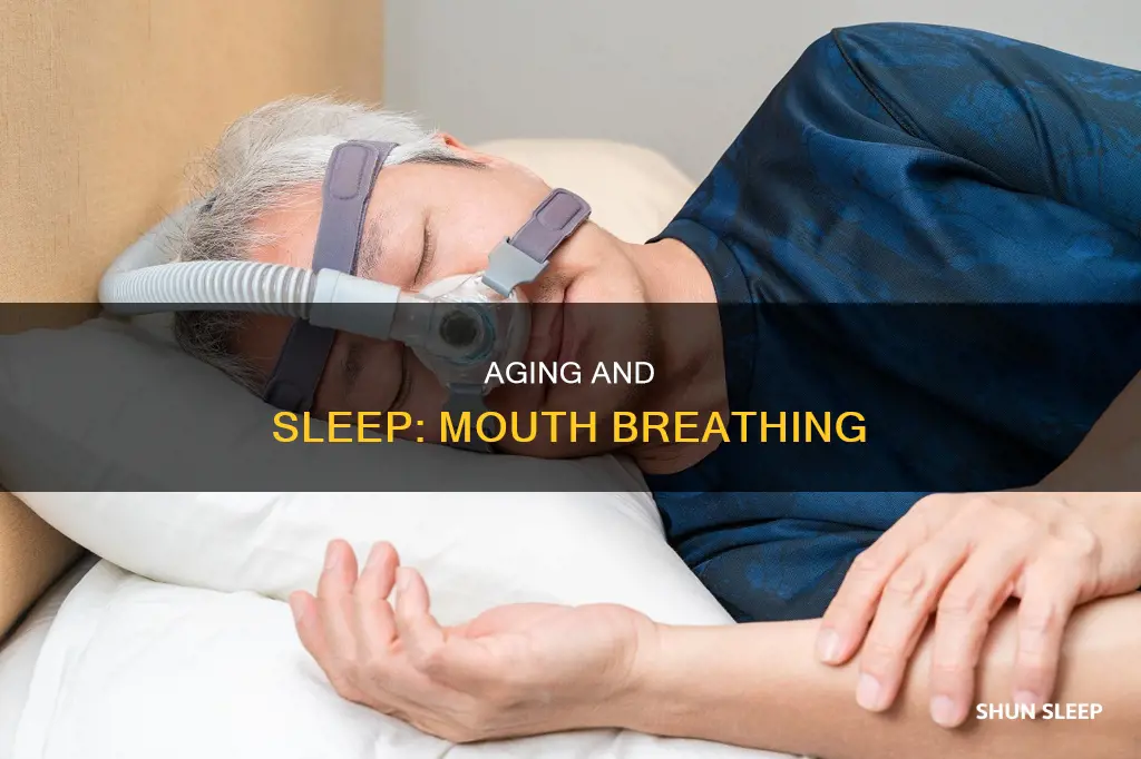 why old people sleep with mouth open