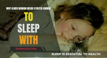 The Comfort of Stuffed Animals for Older Women's Sleep